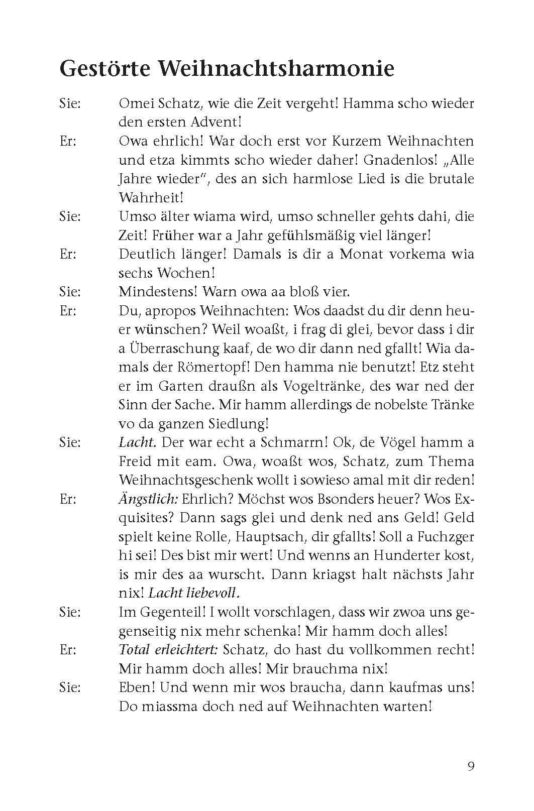 Beispielinhalt (Bild) Alle Jahre zwider