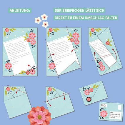 Beispielinhalt (Bild) Post für dich. Blumen