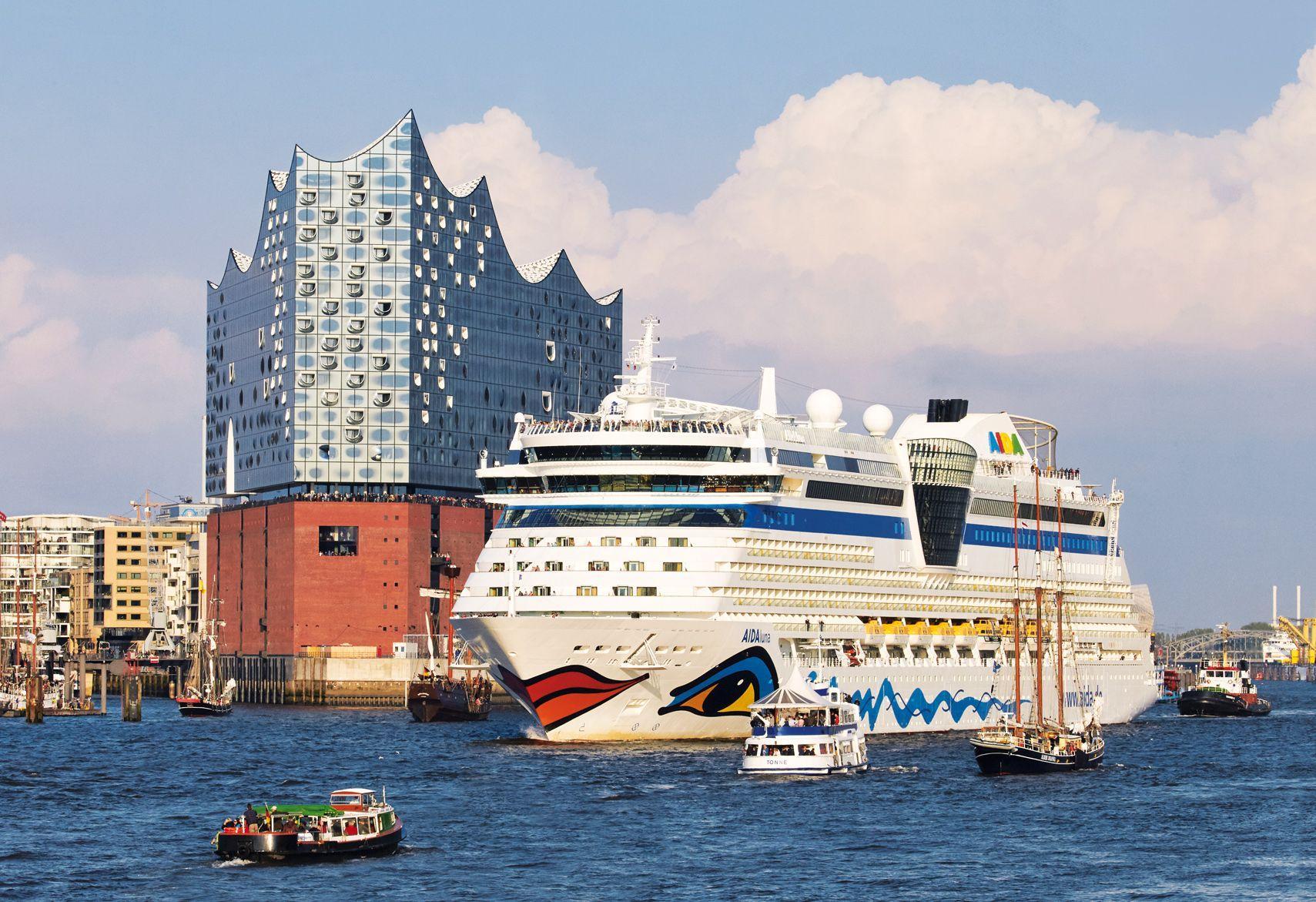 Beispielinhalt (Bild) HAMBURG 2025. 3-Monats-Tischkalender