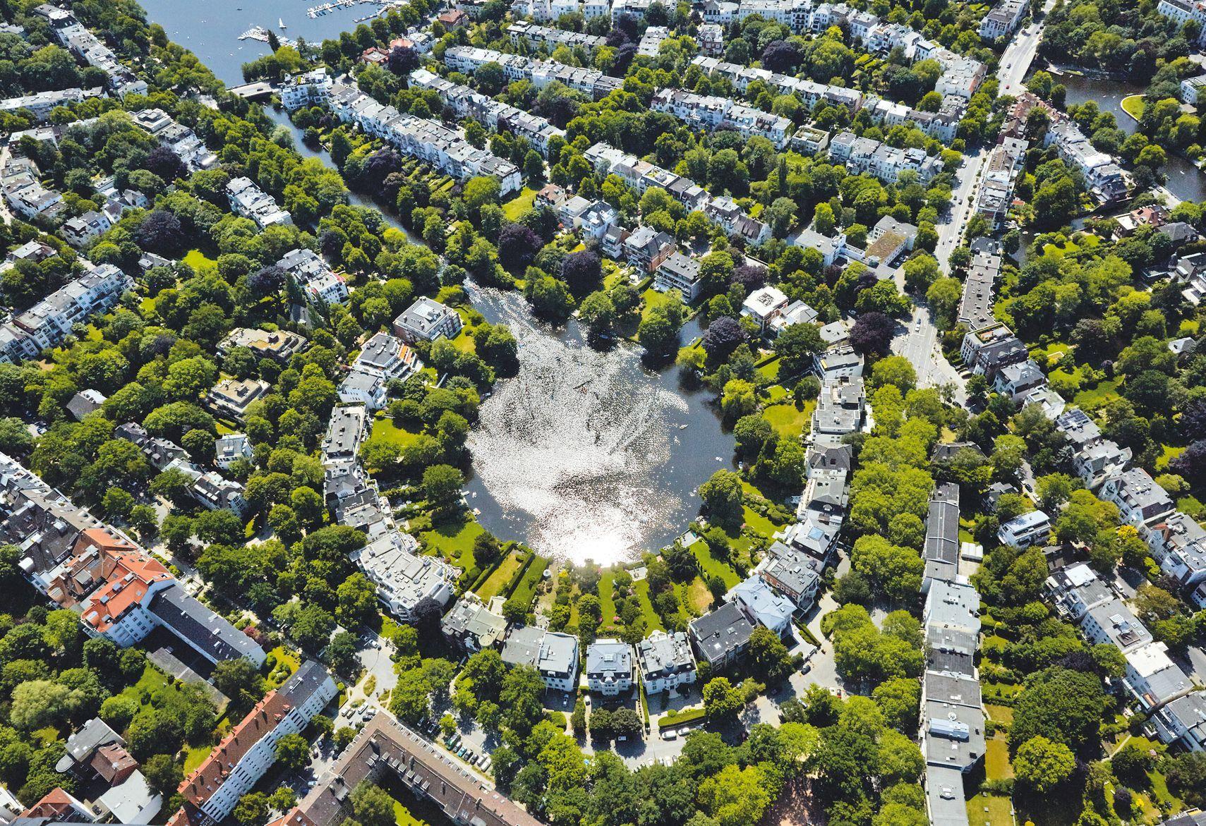 Beispielinhalt (Bild) HAMBURG 2025. 3-Monats-Tischkalender