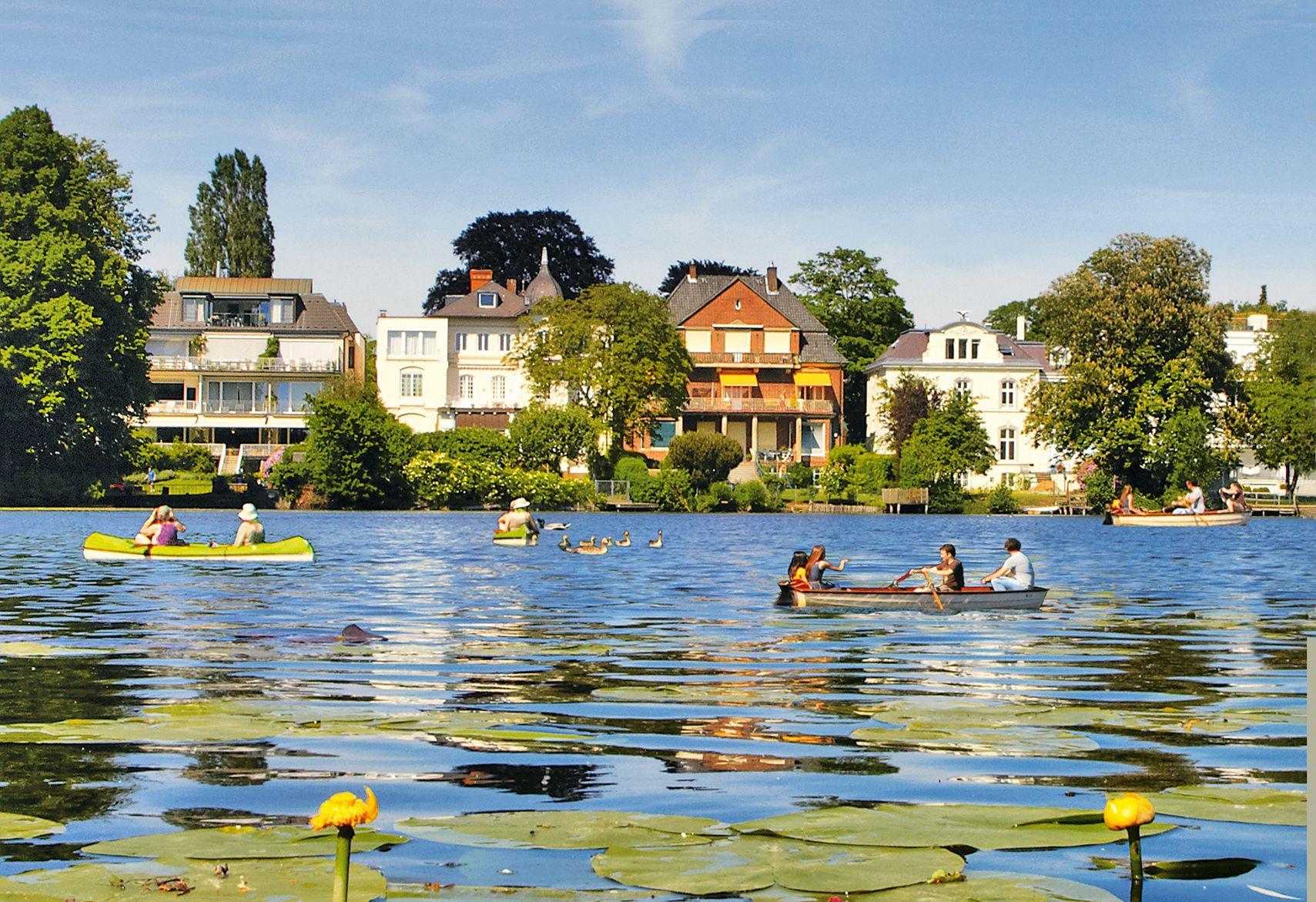 Beispielinhalt (Bild) HAMBURG 2025. 3-Monats-Tischkalender