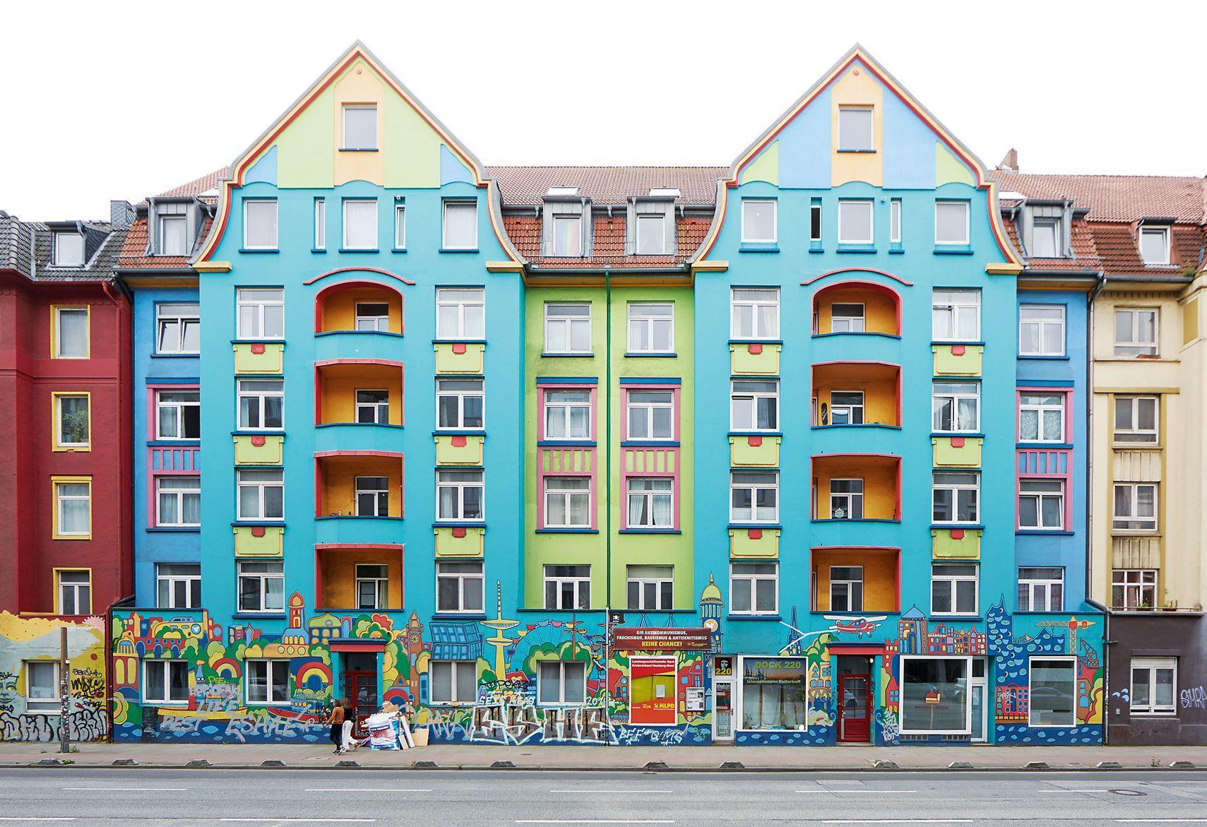 Beispielinhalt (Bild) HAMBURG 2025. 3-Monats-Tischkalender
