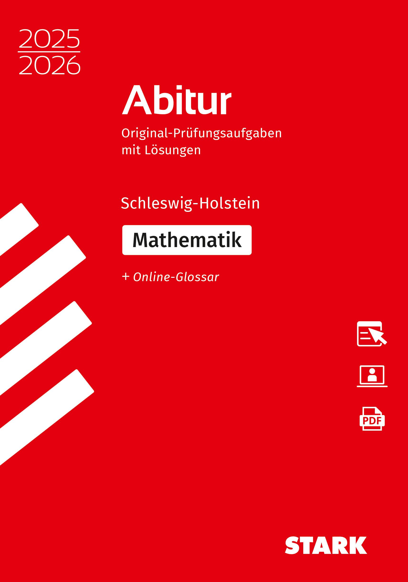 Vorderes Coverbild STARK Abiturprüfung Schleswig-Holstein 2025/26 - Mathematik