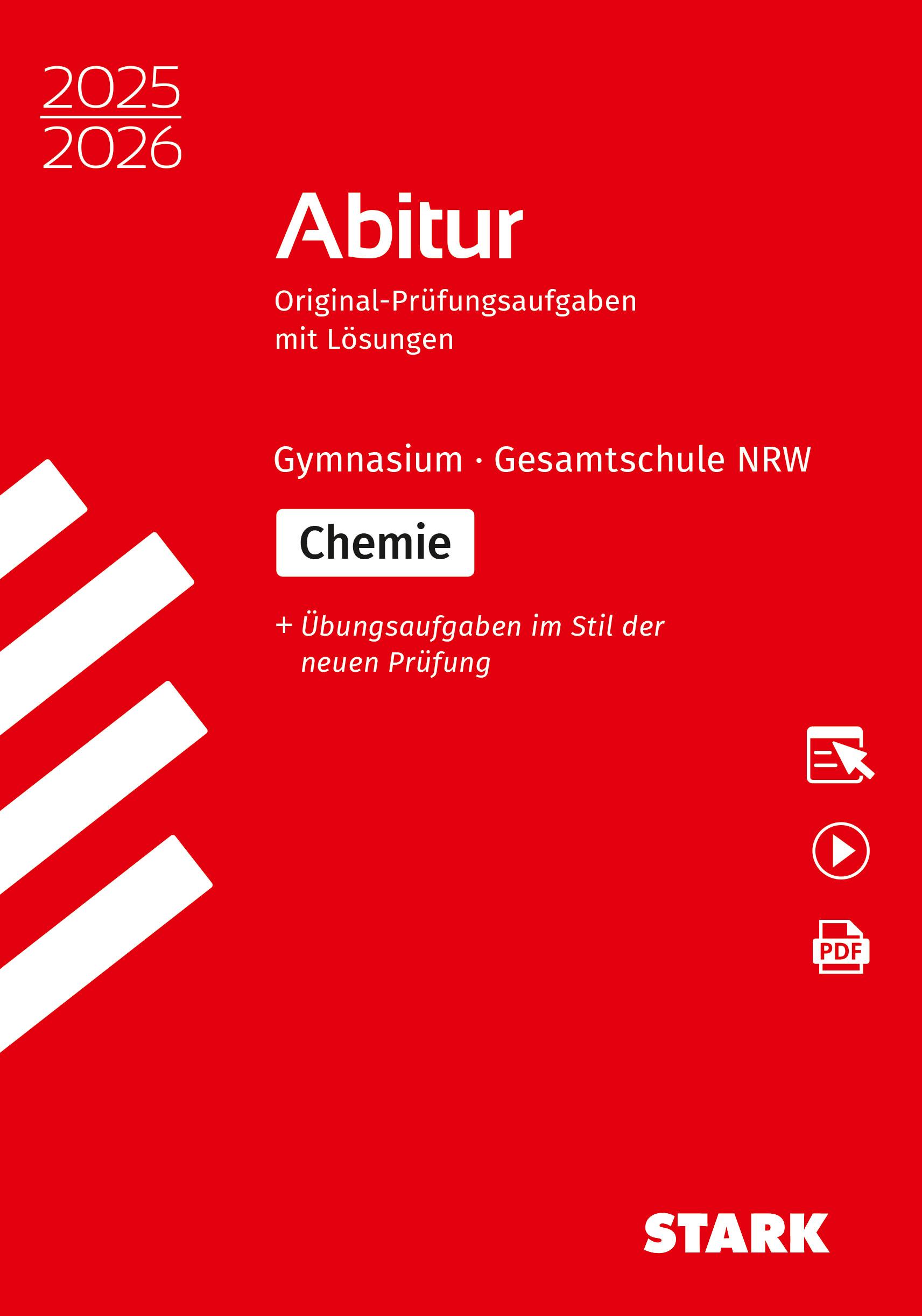Vorderes Coverbild STARK Chemie GK/LK - Abitur 2025/2026 NRW - Prüfungsvorbereitung