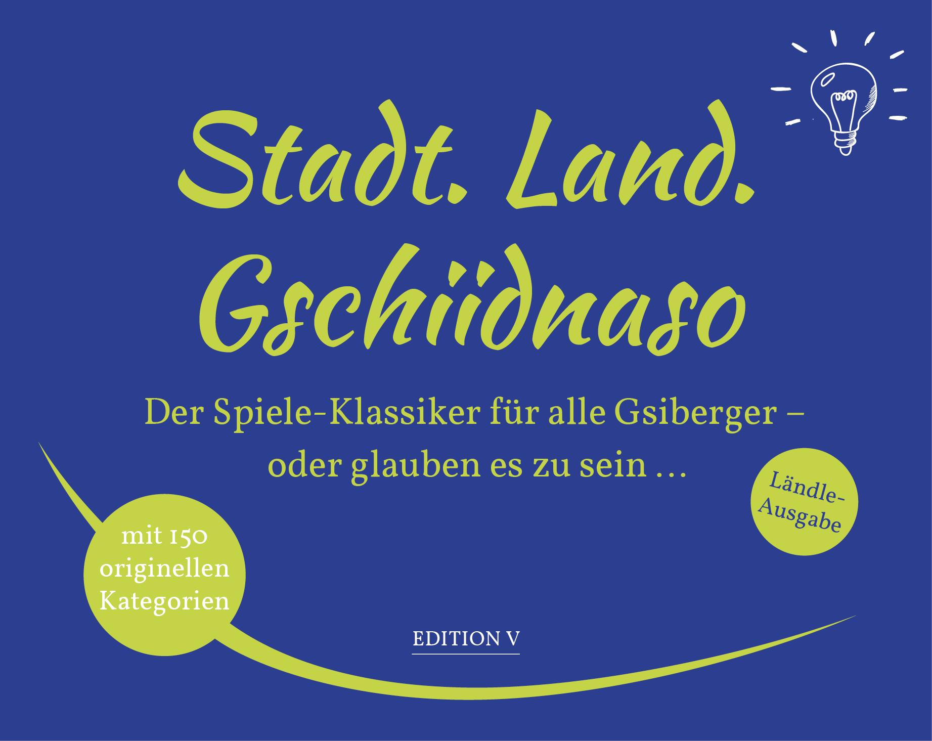 Vorderes Coverbild Stadt.Land.Gschiidnaso
