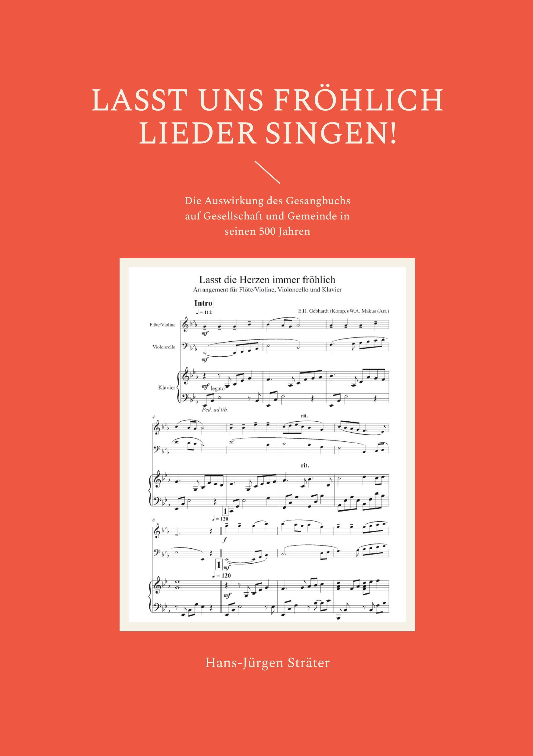 Vorderes Coverbild Lasst uns fröhlich Lieder singen!