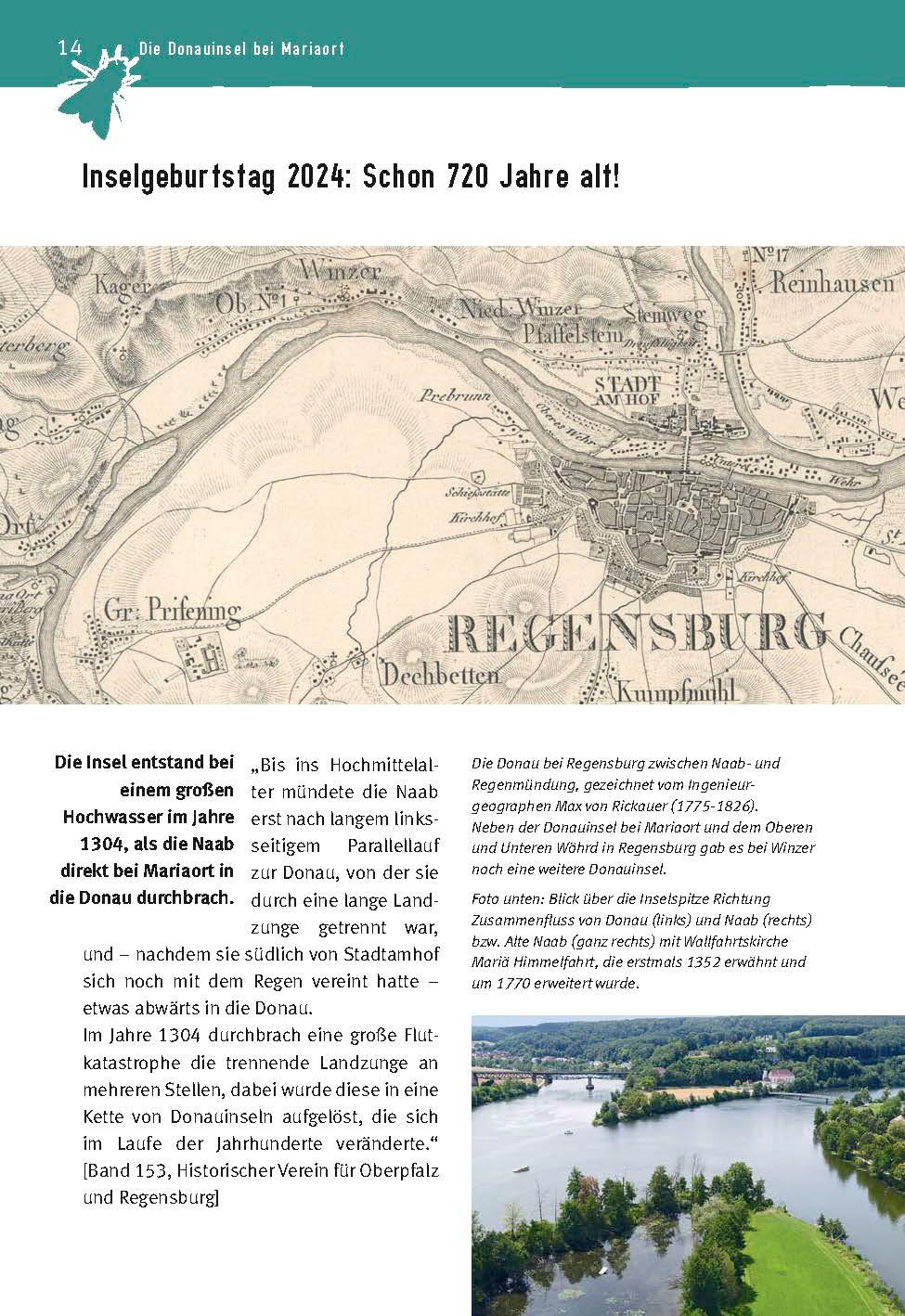 Beispielinhalt (Bild) Das Märchen von der Donauinsel bei Mariaort