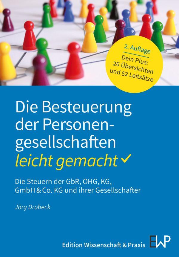 Vorderes Coverbild Die Besteuerung der Personengesellschaften - leicht gemacht