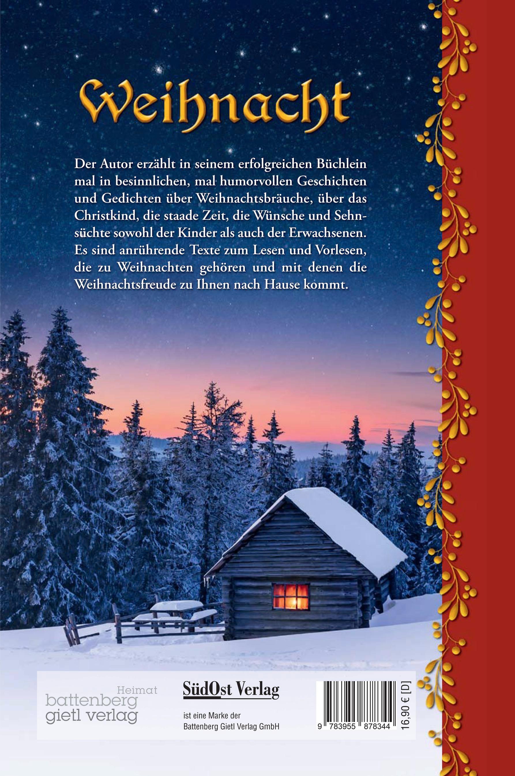 Rückseitencover Weihnacht