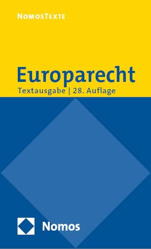 Vorderes Coverbild Europarecht