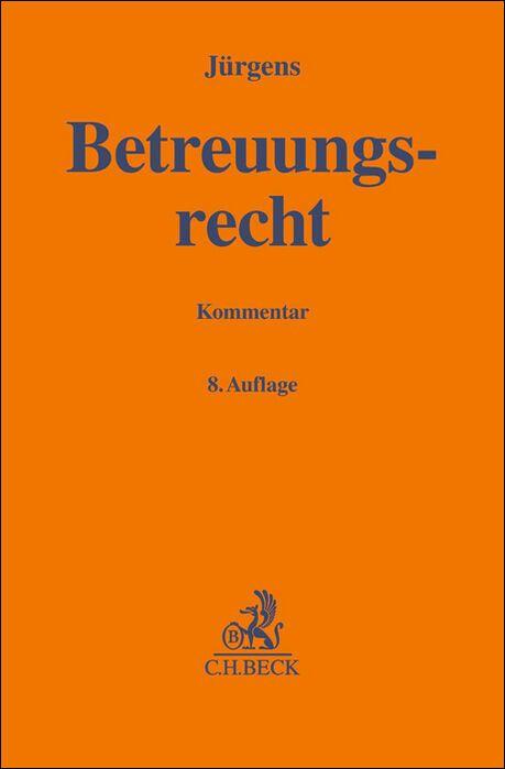 Vorderes Coverbild Betreuungsrecht