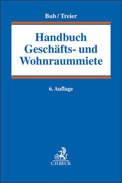 Vorderes Coverbild Handbuch der Geschäfts- und Wohnraummiete