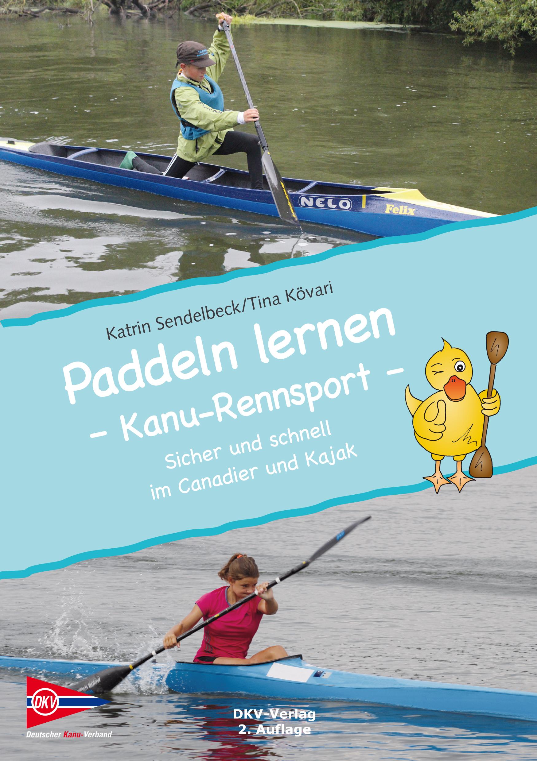 Vorderes Coverbild Paddeln lernen - Kanu-Rennsport