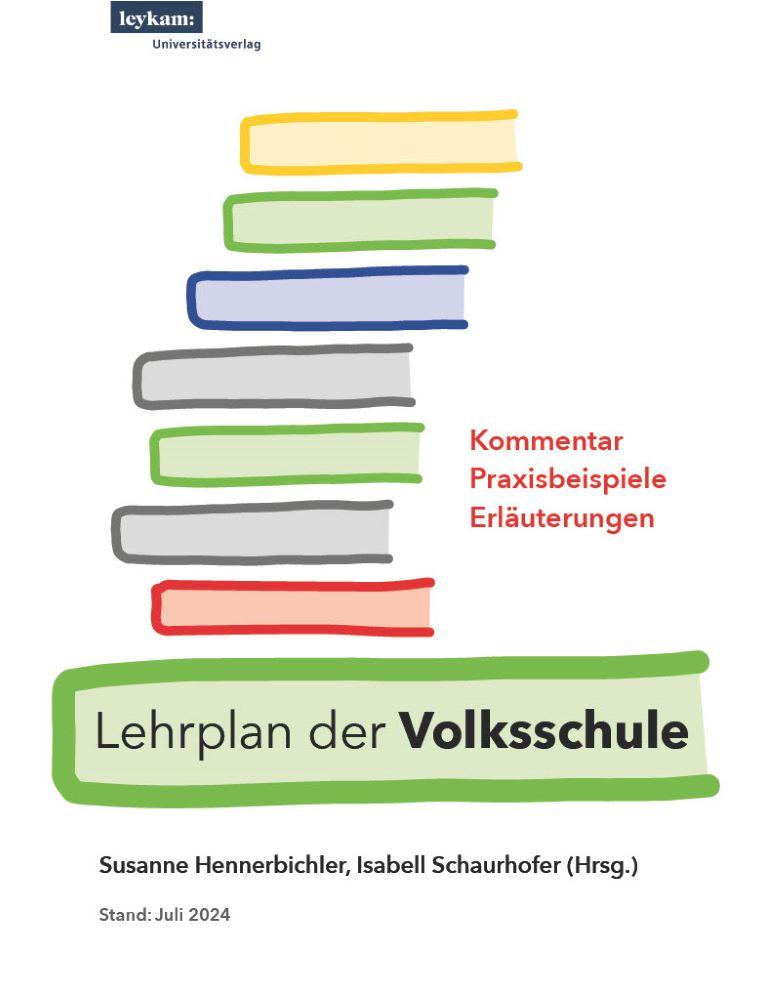 Vorderes Coverbild Lehrplan der Volksschule