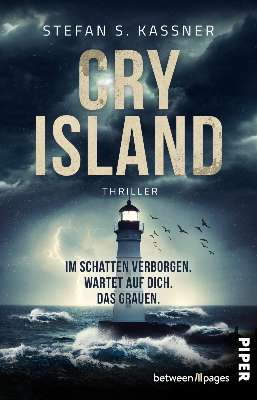 Vorderes Coverbild Cry Island - Im Schatten verborgen. Wartet auf dich. Das Grauen.