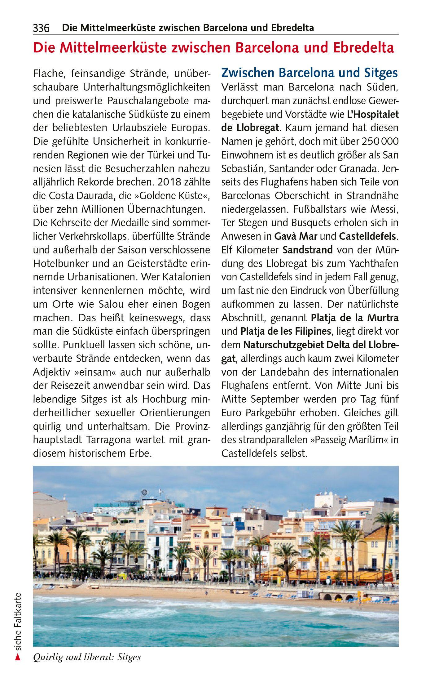 Beispielinhalt (Bild) TRESCHER Reiseführer Katalonien