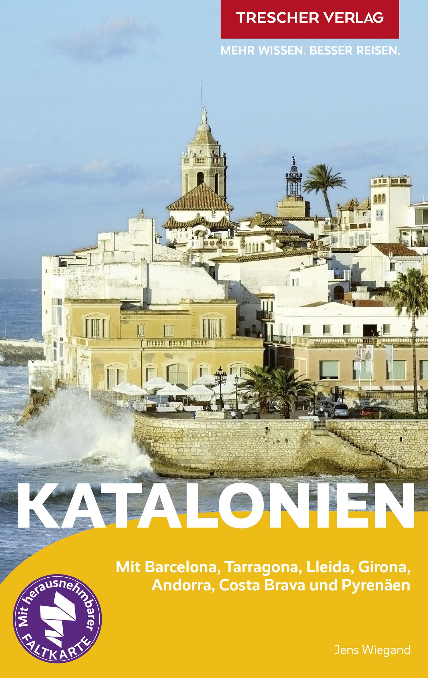 Vorderes Coverbild TRESCHER Reiseführer Katalonien