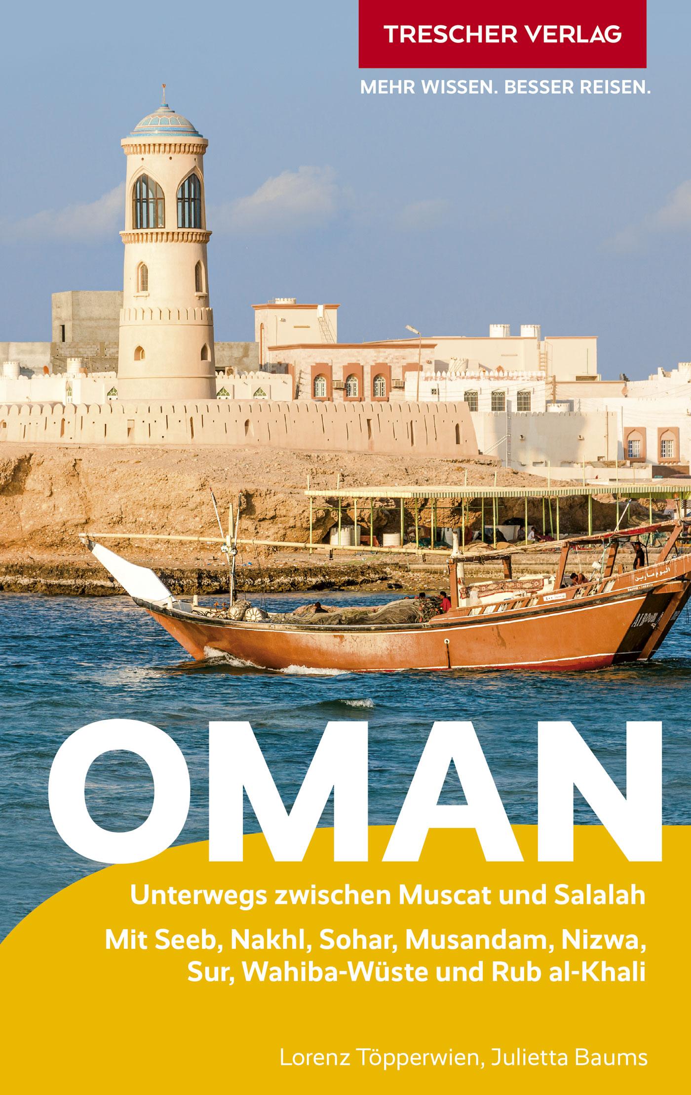 Vorderes Coverbild TRESCHER Reiseführer Oman