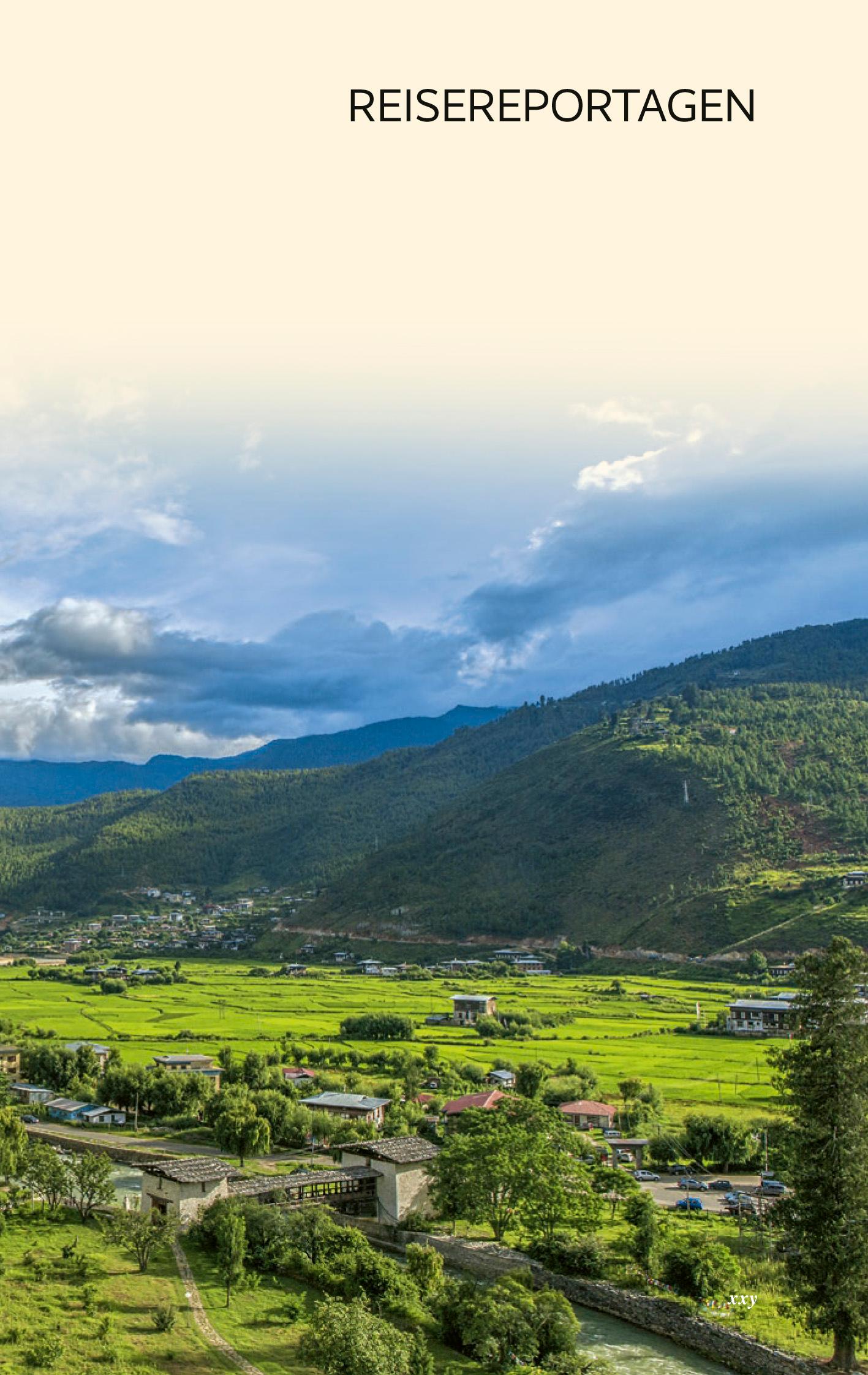 Beispielinhalt (Bild) TRESCHER Reiseführer Bhutan