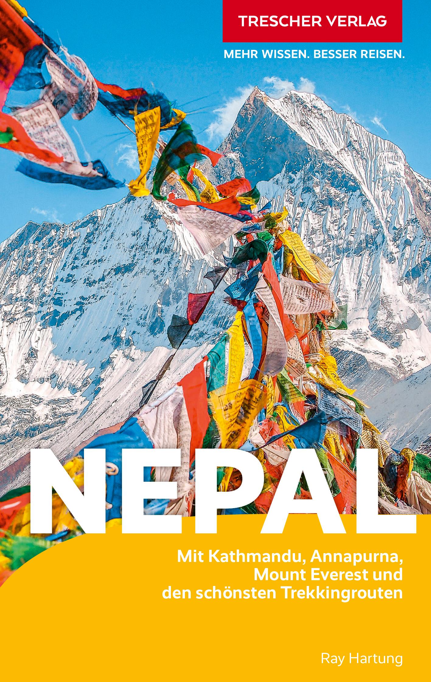 Vorderes Coverbild TRESCHER Reiseführer Nepal