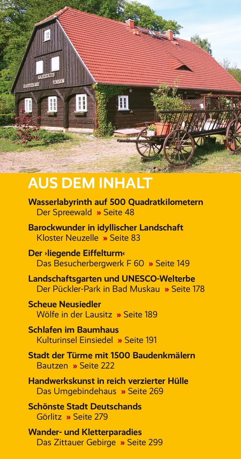 Beispielinhalt (Bild) TRESCHER Reiseführer Lausitz