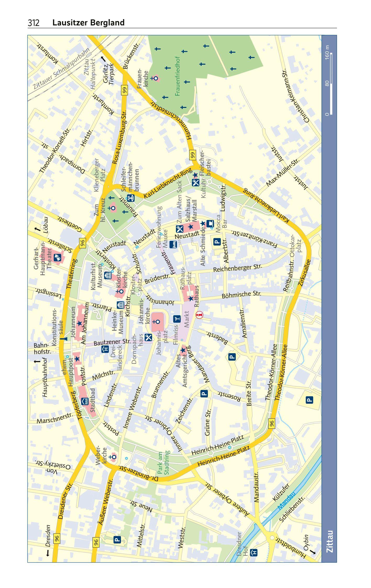 Beispielinhalt (Bild) TRESCHER Reiseführer Lausitz
