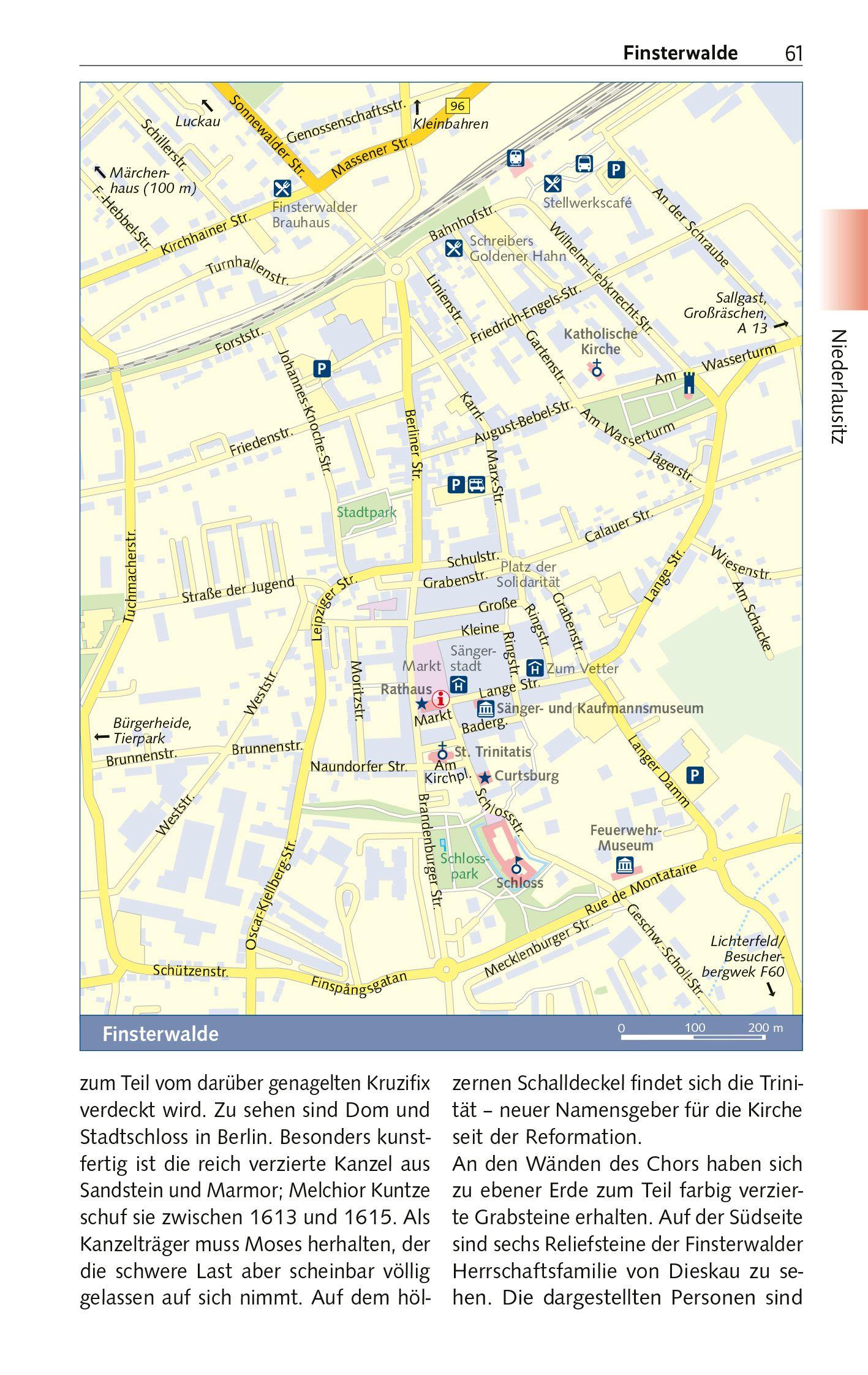 Beispielinhalt (Bild) TRESCHER Reiseführer Lausitz