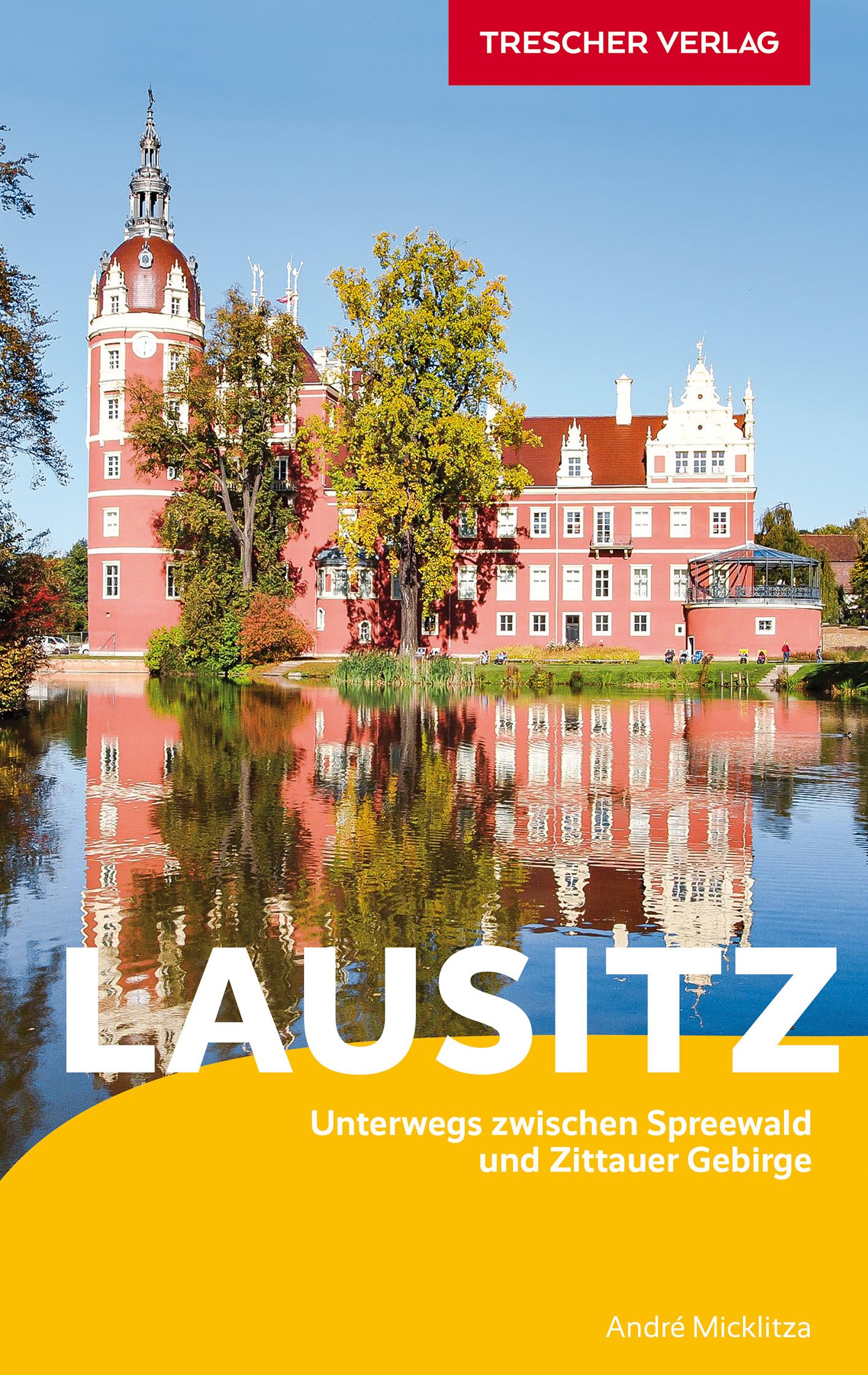 Vorderes Coverbild TRESCHER Reiseführer Lausitz
