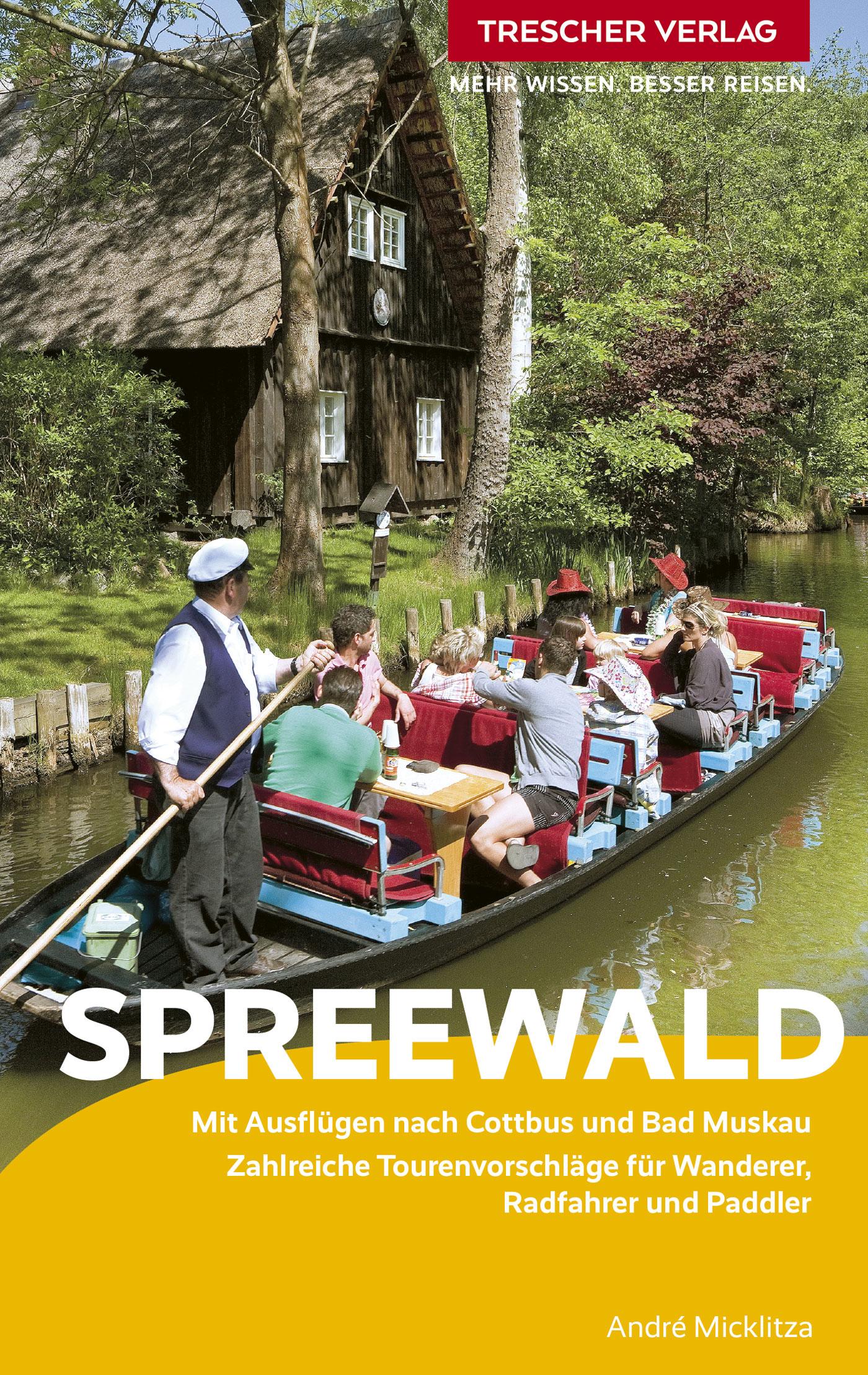 Vorderes Coverbild TRESCHER Reiseführer Spreewald