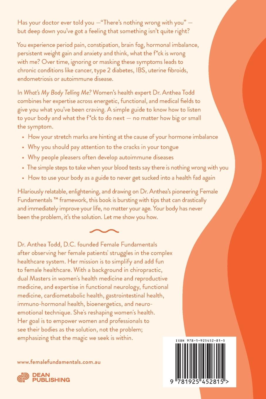 Rückseitencover What's My Body Telling Me?