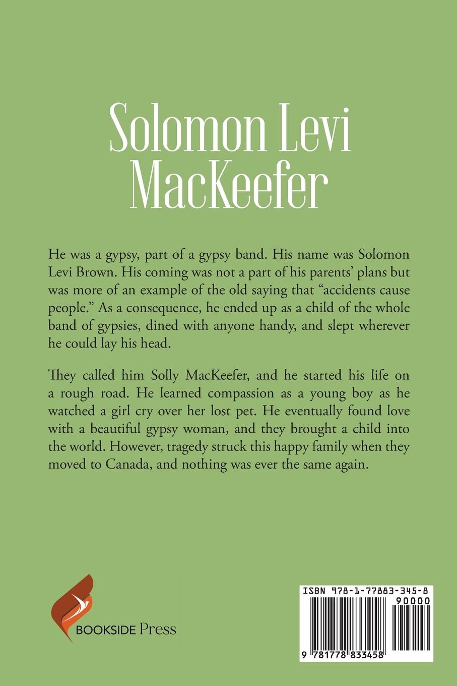 Rückseitencover Solomon Levi MacKeefer
