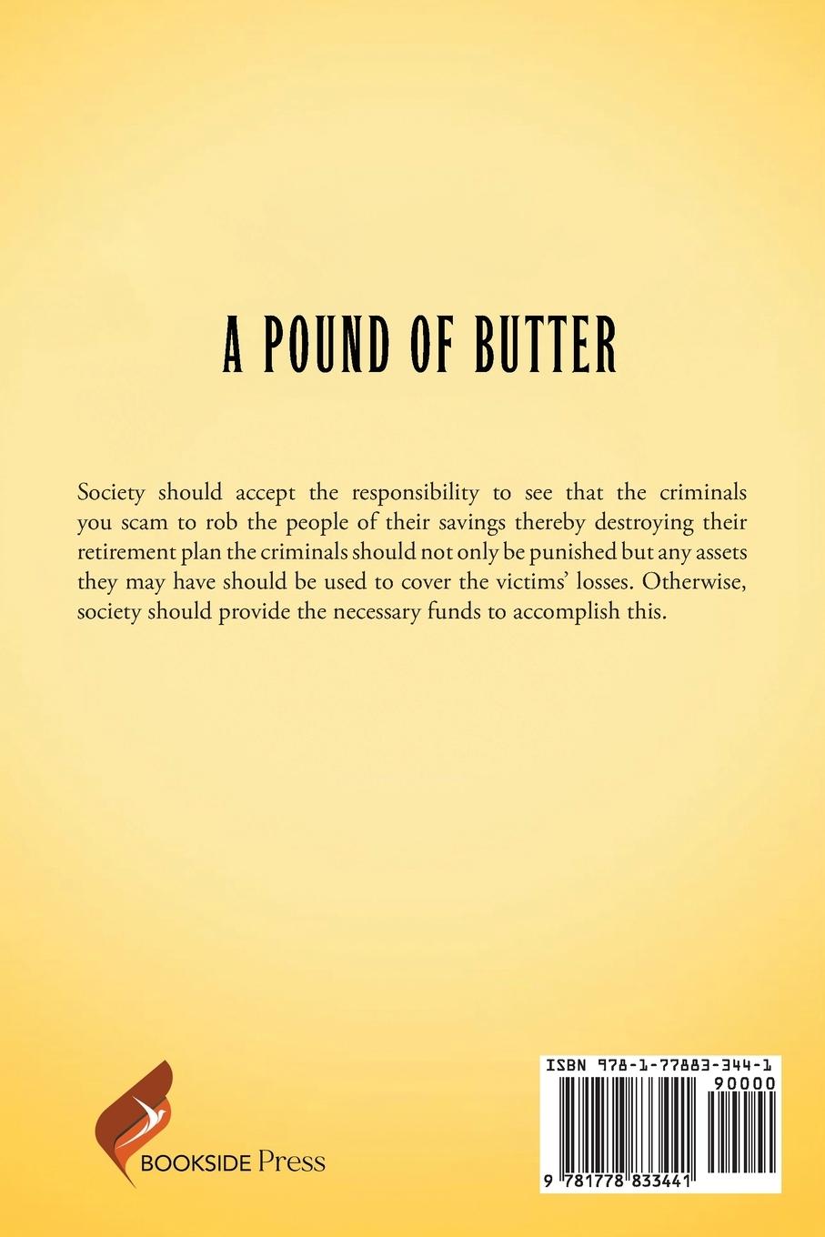 Rückseitencover A Pound of Butter