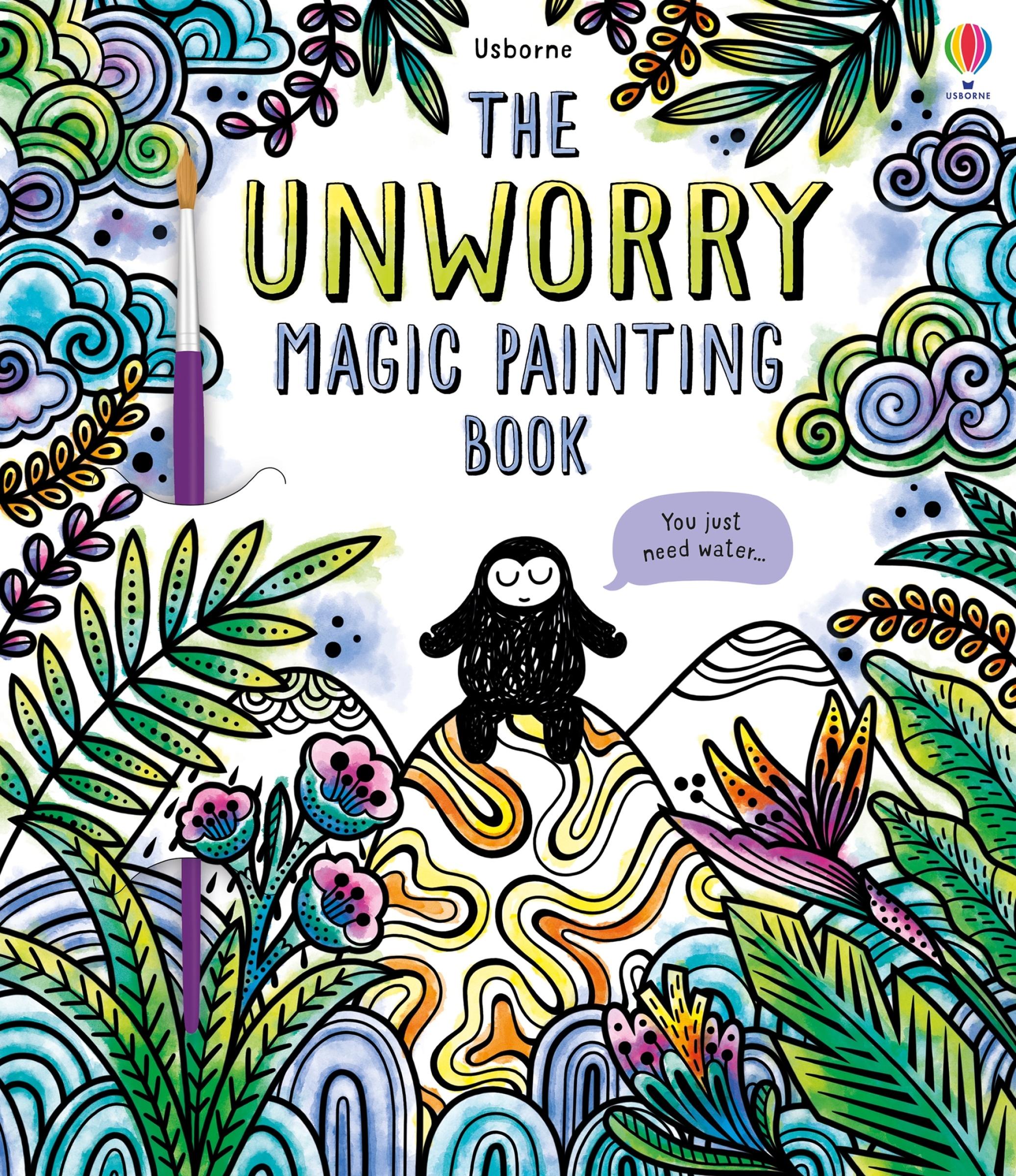 Vorderes Coverbild Unworry Magic Painting Book