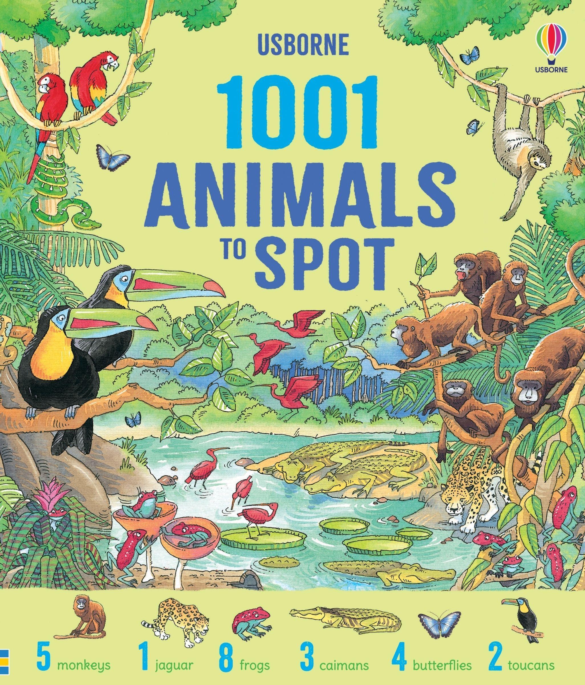 Vorderes Coverbild 1001 Animals to Spot