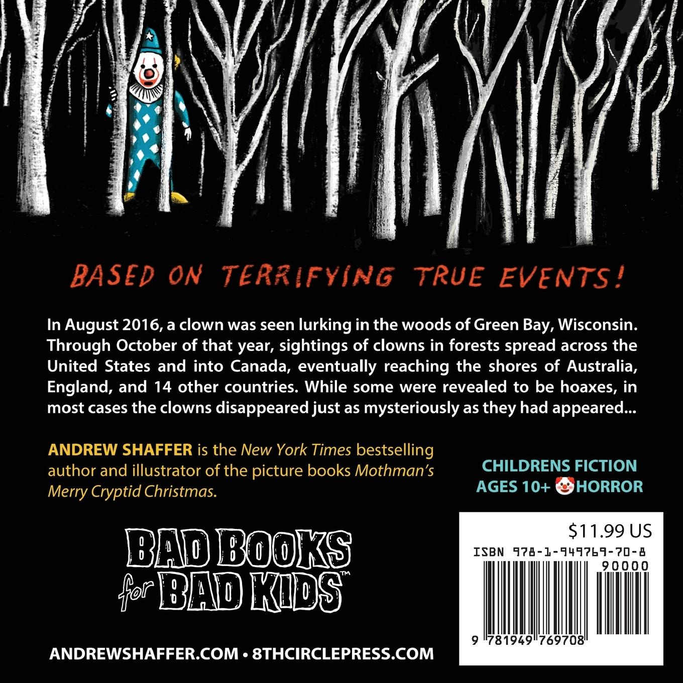 Rückseitencover The Clowns in the Woods