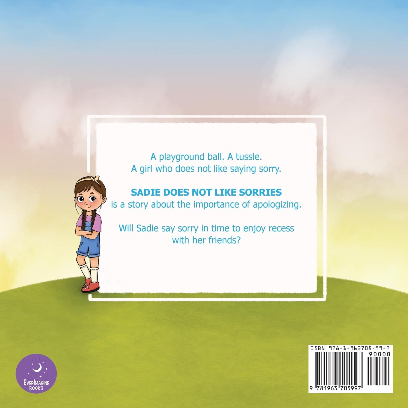 Rückseitencover Sadie Does Not Like Sorries