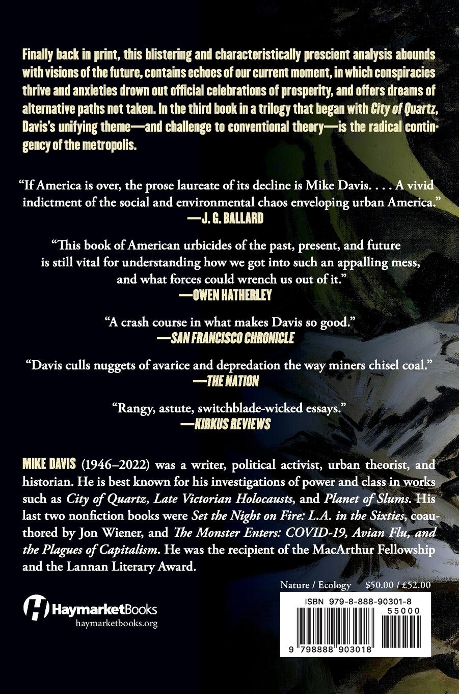 Rückseitencover Dead Cities