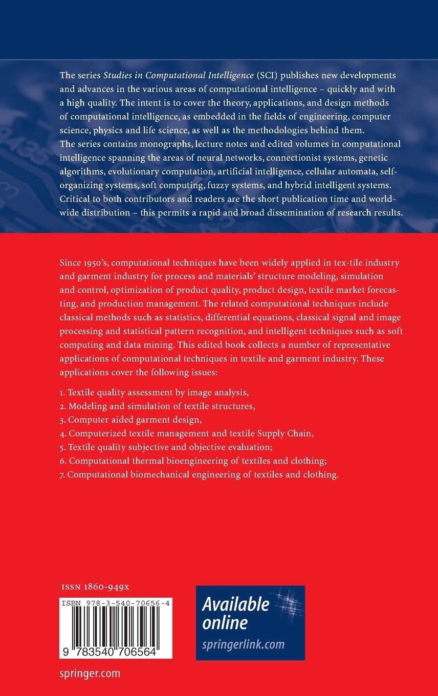 Rückseitencover Computational Textile