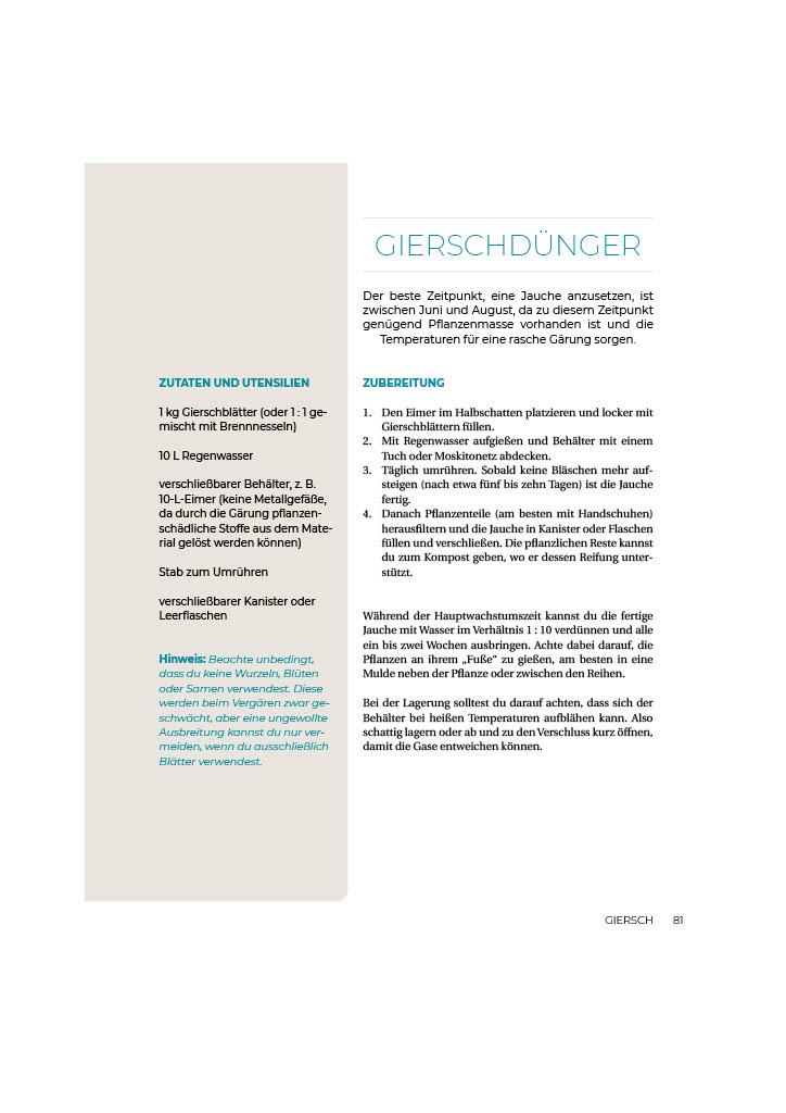 Beispielinhalt (Bild) Geliebtes Unkraut