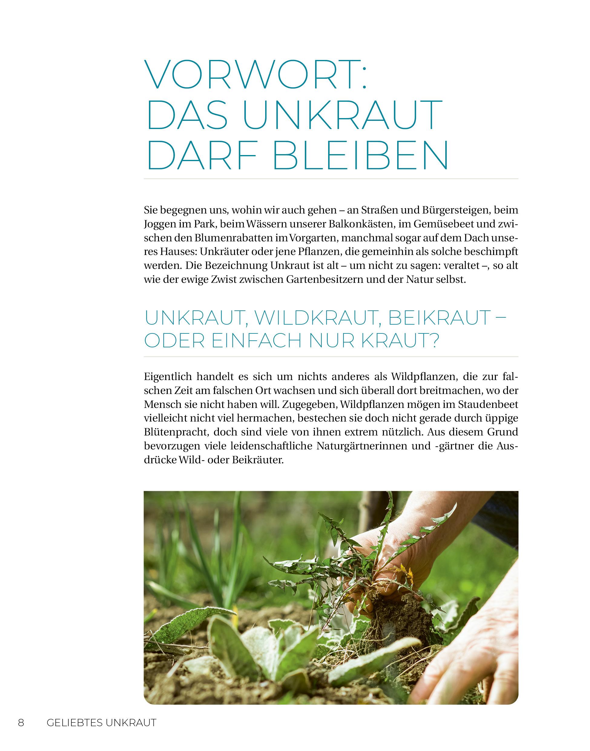 Beispielinhalt (Bild) Geliebtes Unkraut