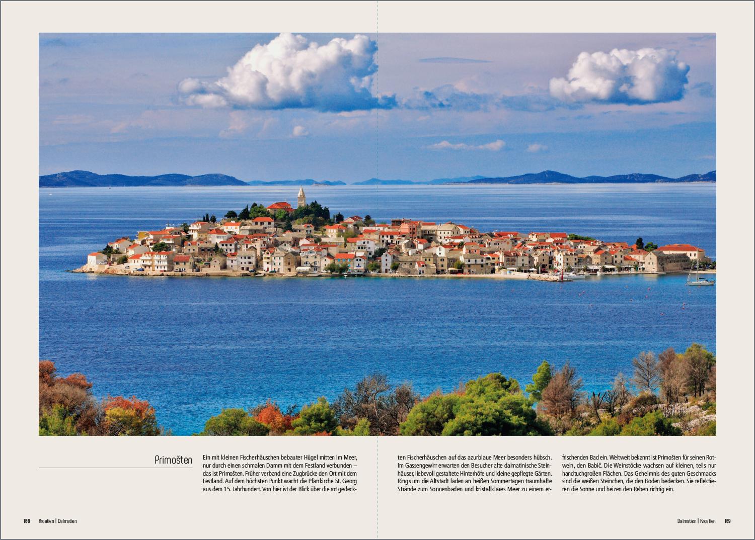 Beispielinhalt (Bild) KUNTH Unterwegs in Kroatien