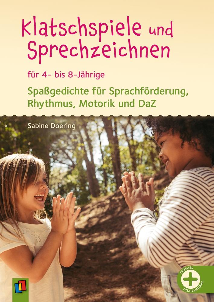 Vorderes Coverbild Klatschspiele und Sprechzeichnen für 4- bis 8-Jährige