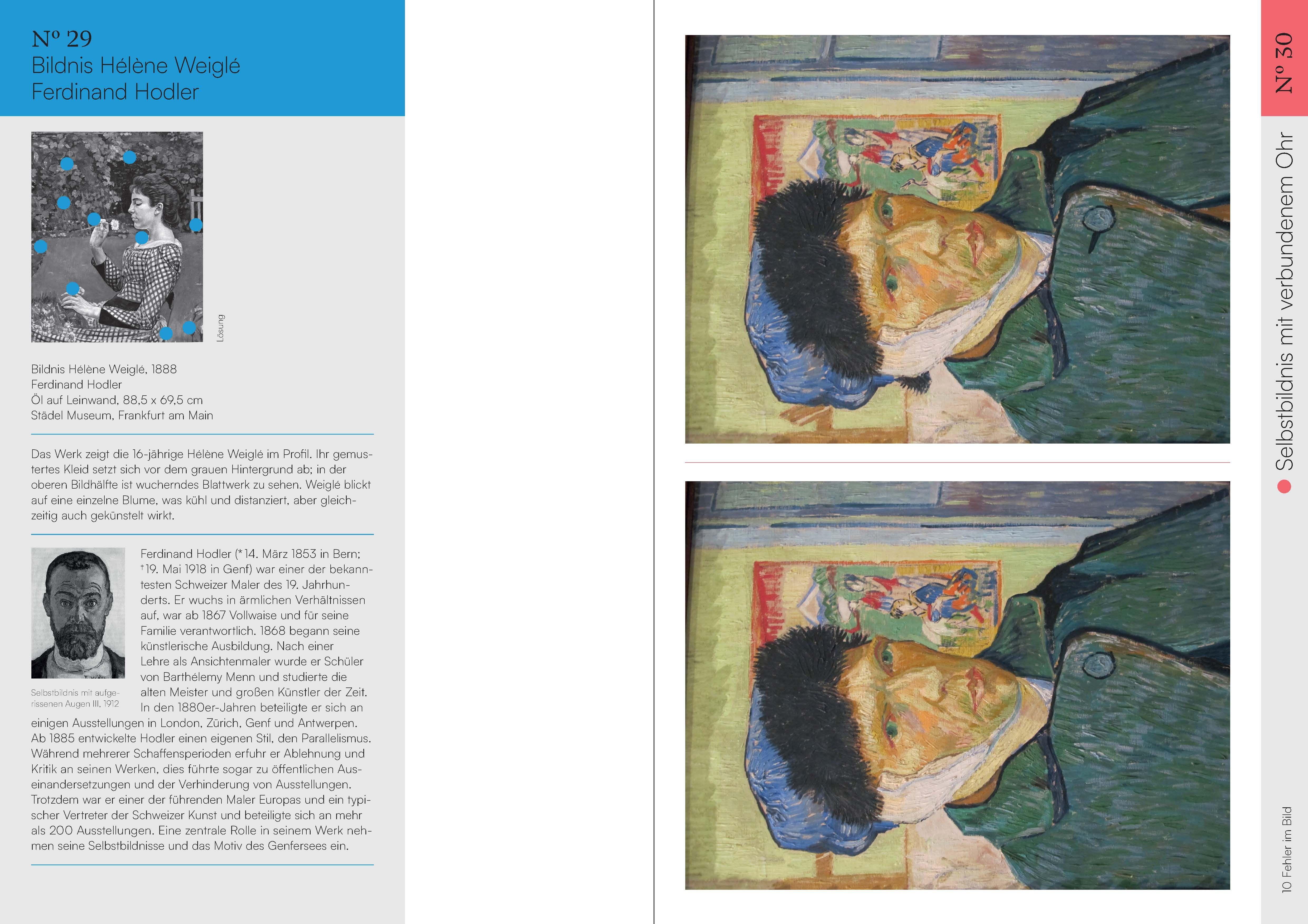 Beispielinhalt (Bild) Finde den Fehler - 50 Meisterwerke der Kunst