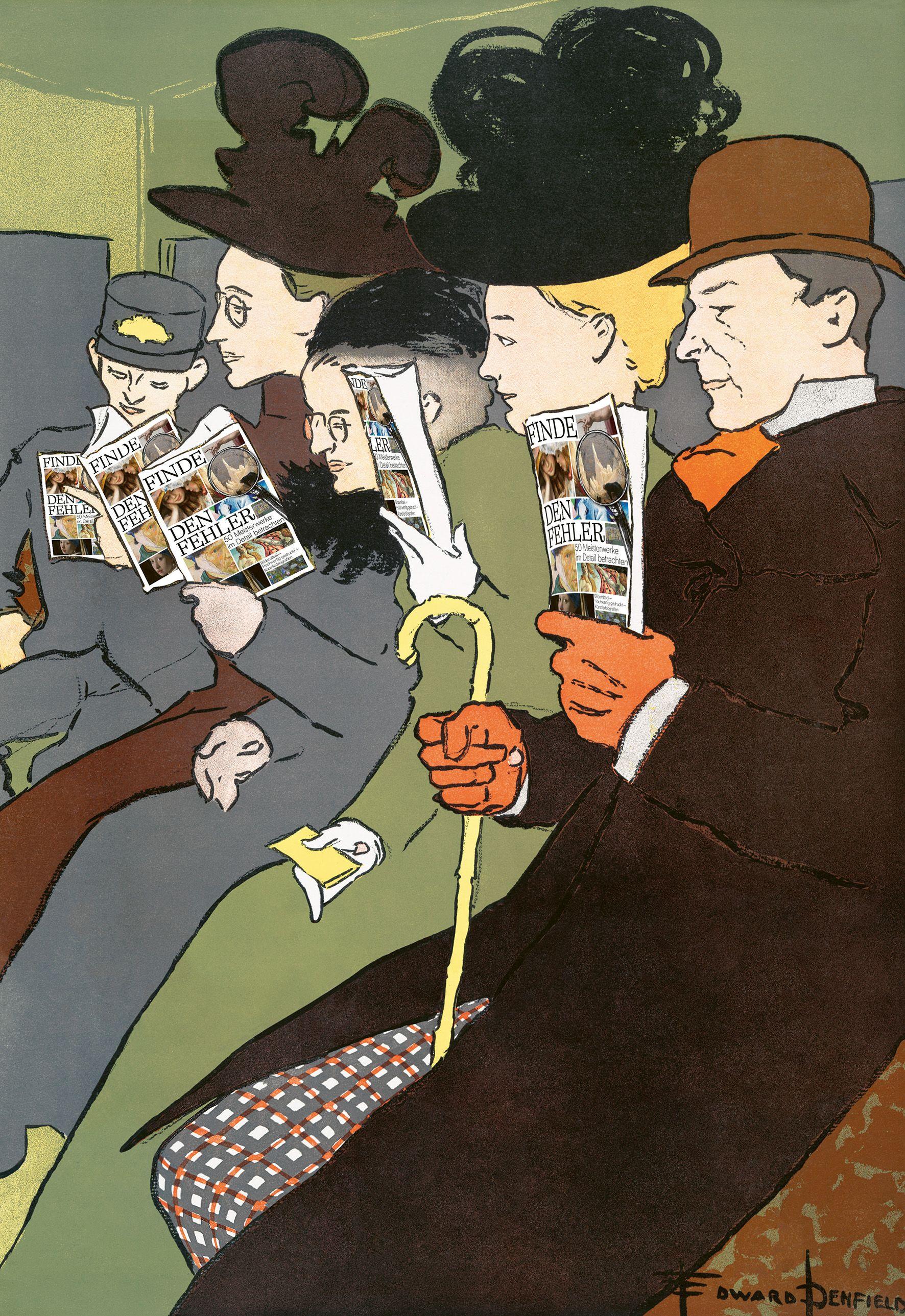 Beispielinhalt (Bild) Finde den Fehler - 50 Meisterwerke der Kunst