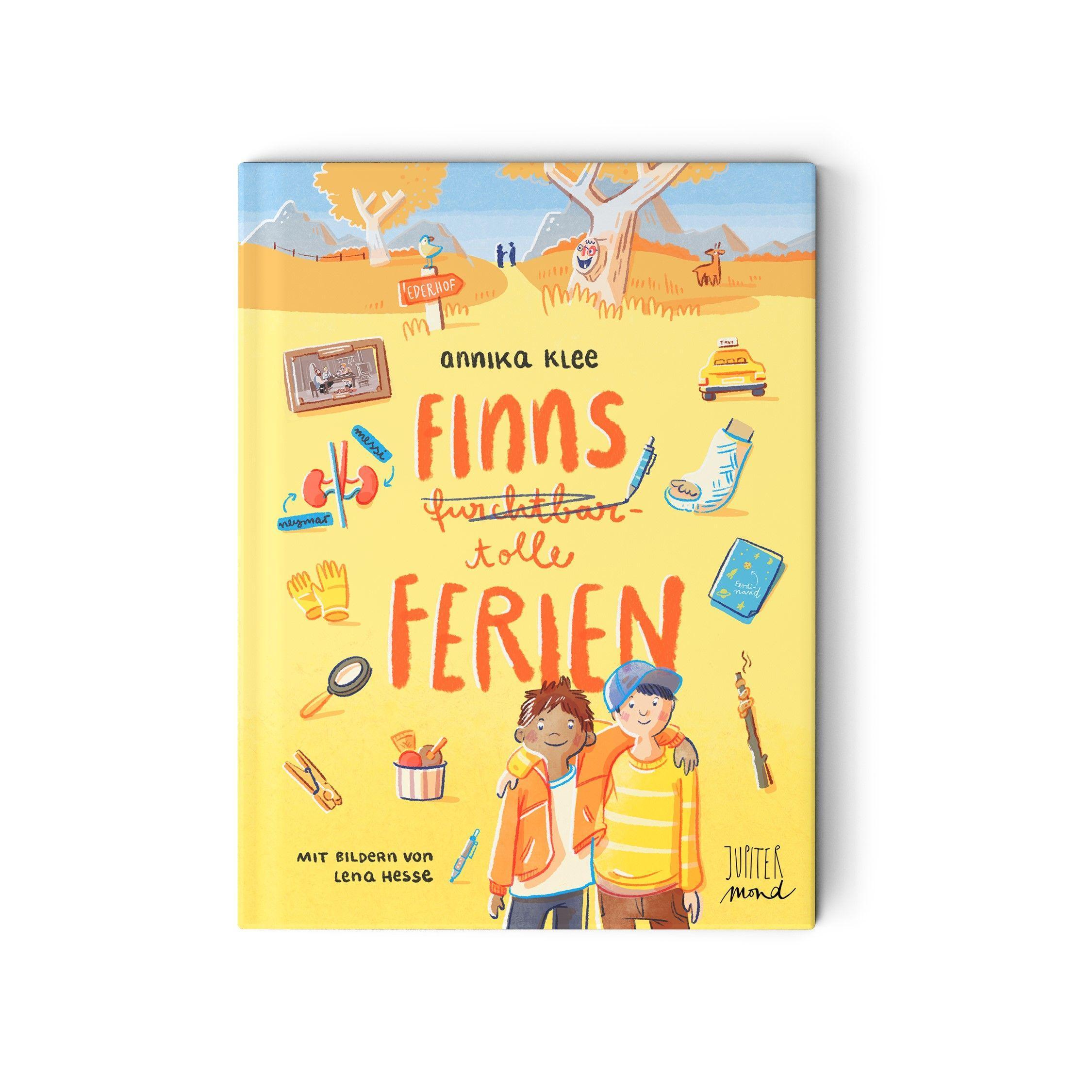 Vorderes Coverbild Finns furchtbartolle Ferien