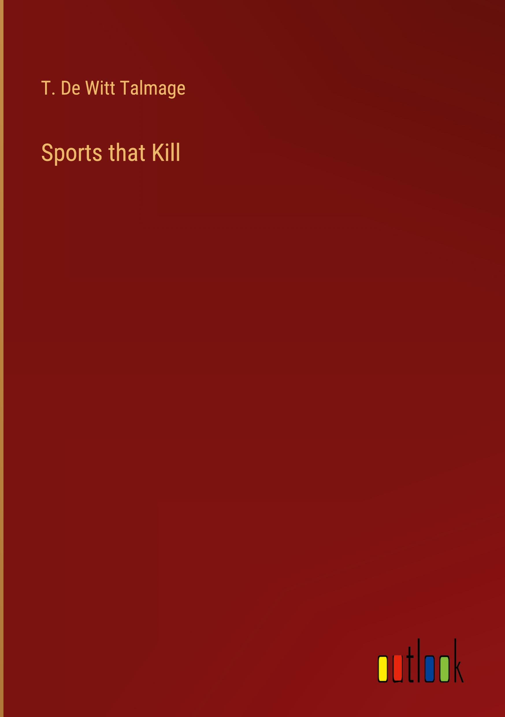 Vorderes Coverbild Sports that Kill