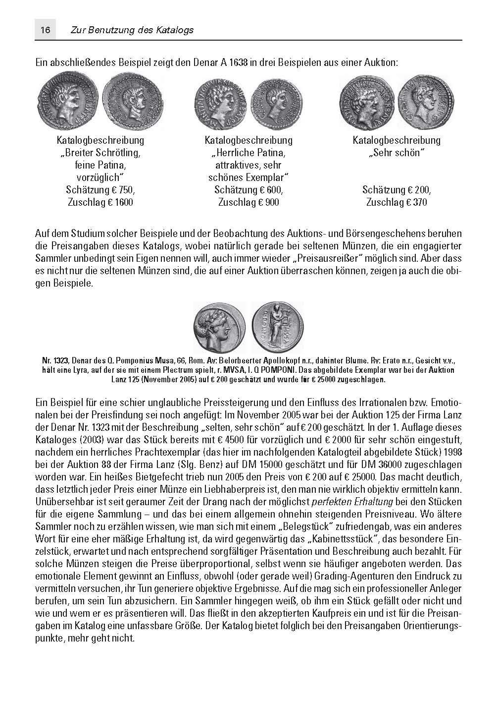 Beispielinhalt (Bild) Die Münzen der Römischen Republik