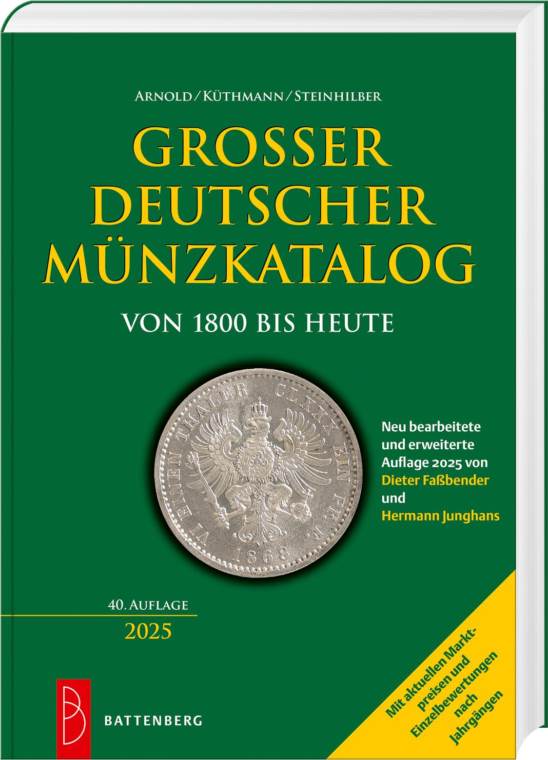 Vorderes Coverbild Großer deutscher Münzkatalog