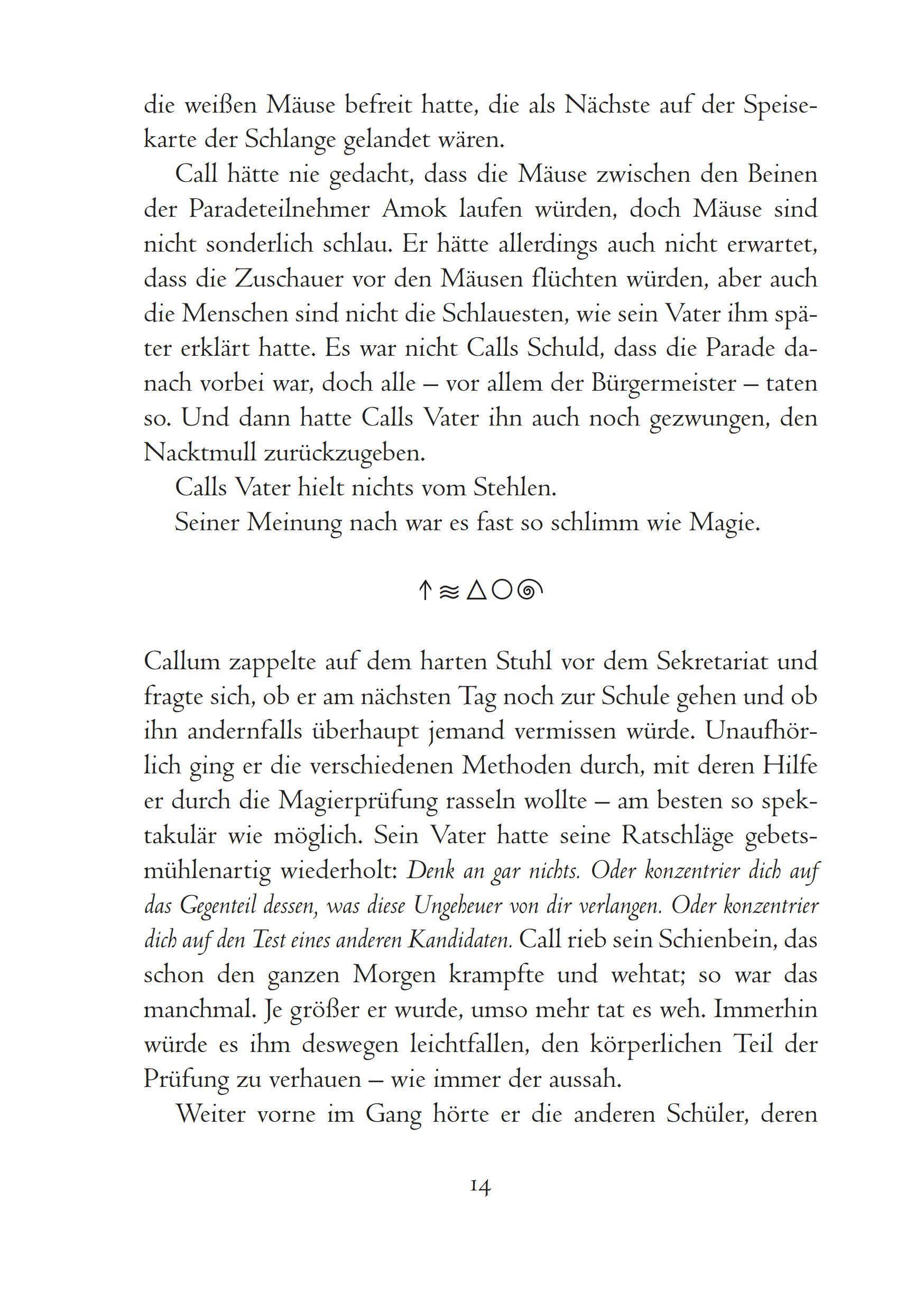 Beispielinhalt (Bild) Magisterium - Das 1. Jahr