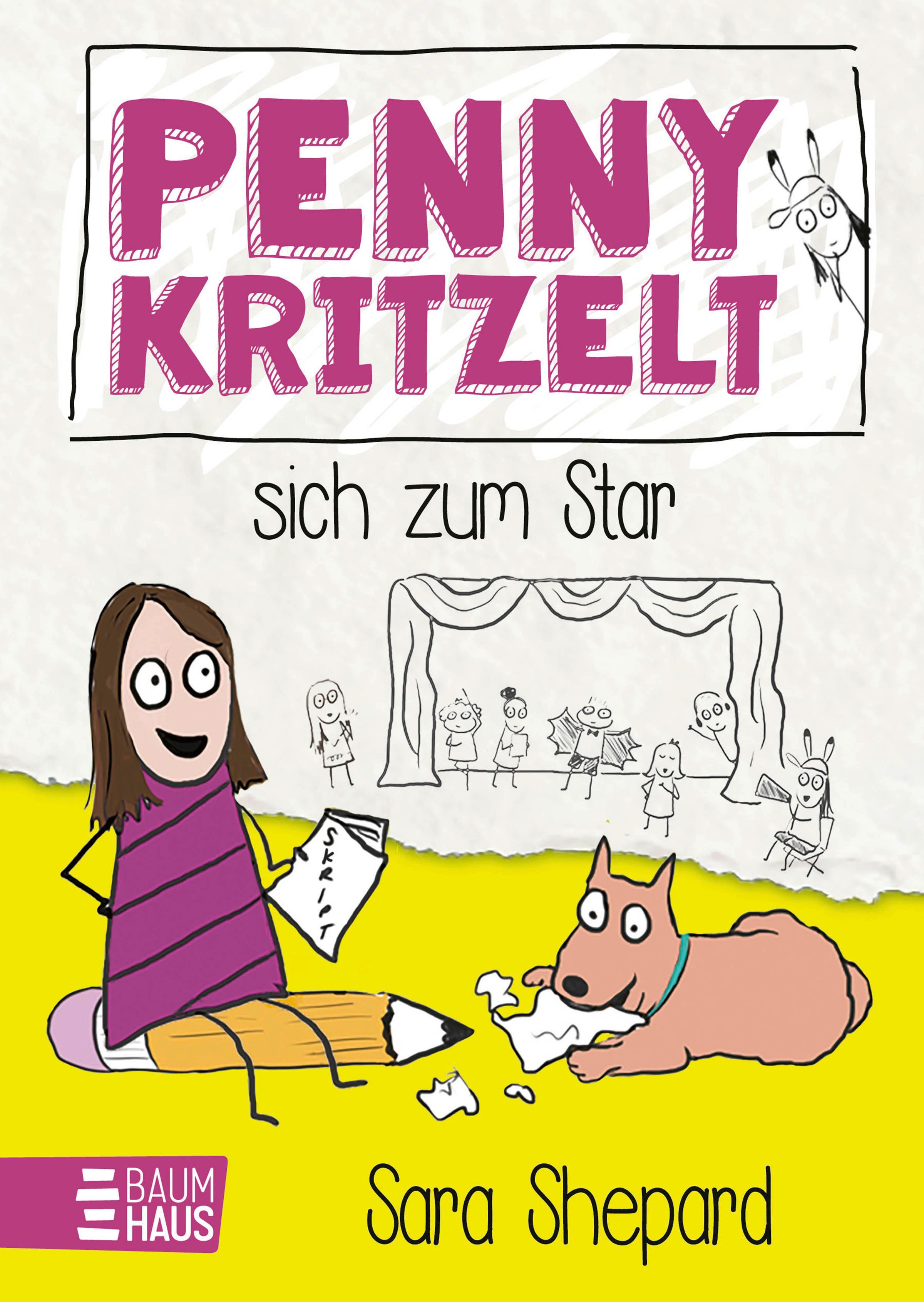 Vorderes Coverbild Penny kritzelt sich zum Star